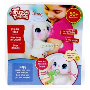 عروسک رباتیک خرگوش بغلی مدل Skyrocket - My Fuzzy Friends - Snuggling Bunny_اسباب بازی