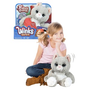 عروسک رباتیک وینکس پیشی خواب‌ آلود مدل Skyrocket - My Fuzzy Friends - Winks the Sleepy Kitty_اسباب بازی