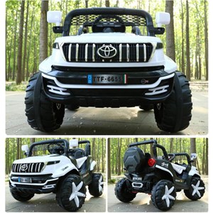 ماشین شارژی جیپ متالیک دو موتور TTF6655_فروشگاه اسباب بازی