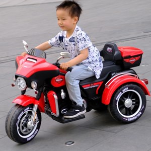 موتور شارژی سه چرخ متالیک دو موتور مدل ABM5288_فروشگاه اسباب