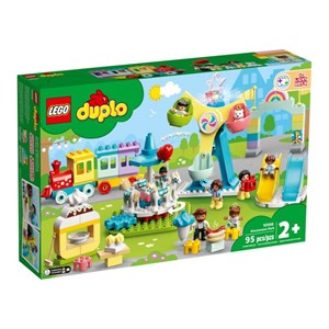 لگو دوپلو شهربازی 95 قطعه مدل Lego Duplo - Amusement Park - 10956 Building Kit_اسباب بازی
