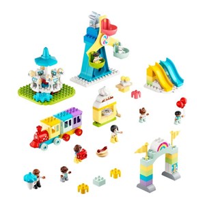 لگو دوپلو شهربازی 95 قطعه مدل Lego Duplo - Amusement Park - 10956 Building Kit_اسباب بازی