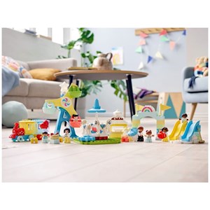 لگو دوپلو شهربازی 95 قطعه مدل Lego Duplo - Amusement Park - 10956 Building Kit_اسباب بازی