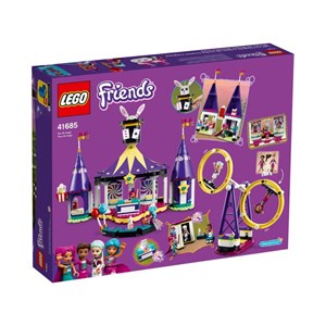 لگو فرندز ترن هوایی جادویی 974 قطعه مدل Lego Friends - Magical Funfair Roller Coaster - 41685 Building Kit_اسباب بازی
