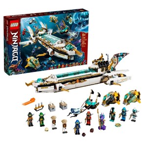 لگو نینجاگو زیردریایی غول پیکر 1159 قطعه مدل Lego Ninjago - Hydro Bounty - 71756 Building Kit_اسباب بازی
