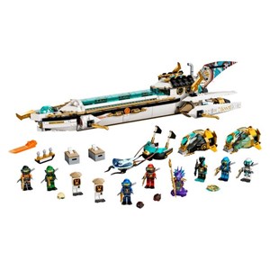 لگو نینجاگو زیردریایی غول پیکر 1159 قطعه مدل Lego Ninjago - Hydro Bounty - 71756 Building Kit_اسباب بازی