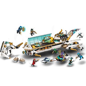لگو نینجاگو زیردریایی غول پیکر 1159 قطعه مدل Lego Ninjago - Hydro Bounty - 71756 Building Kit_اسباب بازی