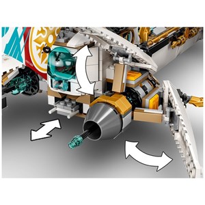 لگو نینجاگو زیردریایی غول پیکر 1159 قطعه مدل Lego Ninjago - Hydro Bounty - 71756 Building Kit_اسباب بازی