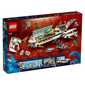 لگو نینجاگو زیردریایی غول پیکر 1159 قطعه مدل Lego Ninjago - Hydro Bounty - 71756 Building Kit_اسباب بازی