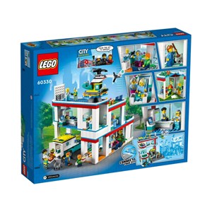 لگو سیتی بیمارستان 816 قطعه مدل Lego City - Hospital - 60330 Building Kit_اسباب بازی