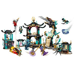 لگو نینجاگو معبد دریای بی پایان 1060 قطعه مدل Lego Ninjago - Temple of the Endless Sea - 71755 Building Kit_اسباب بازی