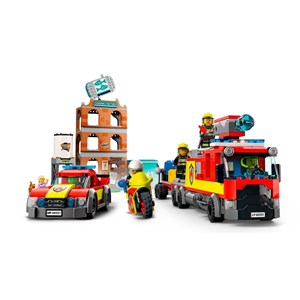 لگو سیتی عملیات آتش نشانی 766 قطعه مدل Lego City - Fire Brigade - 60321 Building Kit_اسباب بازی
