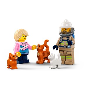 لگو سیتی عملیات آتش نشانی 766 قطعه مدل Lego City - Fire Brigade - 60321 Building Kit_اسباب بازی