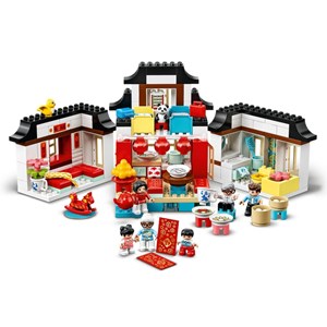لگو دوپلو 2 در 1 لحظات شاد دوران کودکی 227 قطعه Lego Duplo - Happy Childhood Moments- 10943 Building Kit_اسباب بازی