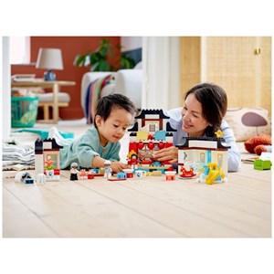 لگو دوپلو 2 در 1 لحظات شاد دوران کودکی 227 قطعه Lego Duplo - Happy Childhood Moments- 10943 Building Kit_اسباب بازی