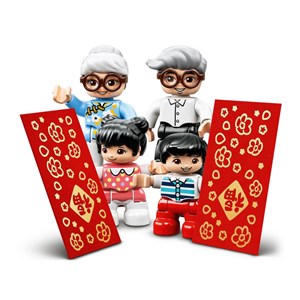 لگو دوپلو 2 در 1 لحظات شاد دوران کودکی 227 قطعه Lego Duplo - Happy Childhood Moments- 10943 Building Kit_اسباب بازی