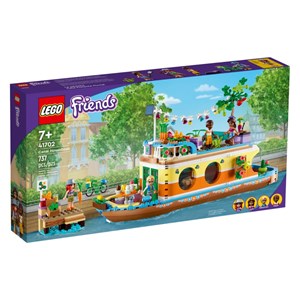 لگو فرندز خانه قایقی 737 قطعه مدل Lego Friends - Canal Houseboat - 41702 Building Kit_اسباب بازی