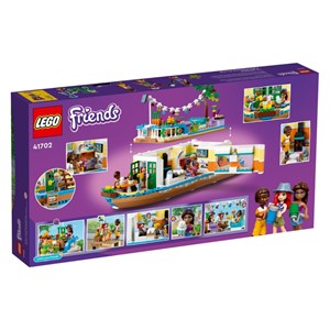 لگو فرندز خانه قایقی 737 قطعه مدل Lego Friends - Canal Houseboat - 41702 Building Kit_اسباب بازی