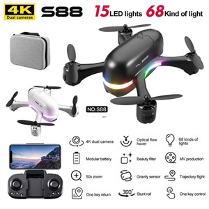 کوادکوپتر دوربین دار DRONE کد S88_اسباب بازی