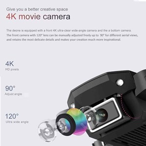 کوادکوپتر دوربین دار DRONE کد S66_اسباب بازی