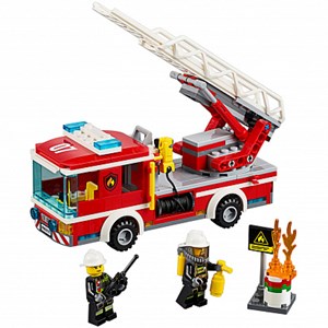 لگو سیتی ماشین آتش نشانی 225 قطعه مدل 10828 Lego_اسباب بازی