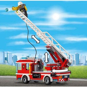 لگو سیتی ماشین آتش نشانی 225 قطعه مدل 10828 Lego_اسباب بازی