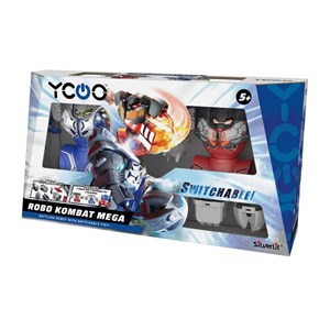 پک 2 تایی ربات های مبارز مدل SilverLit - Ycoo - Robo Kombat Mega Twin Pack_اسباب بازی