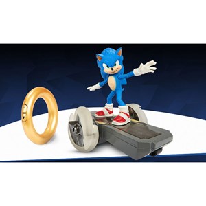 ربات اسباب بازی سونیک و اسکیت برد کنترلی مدل Jakks Pacific - Sonic - The Hedgehog 2 Speed RC_اسباب بازی