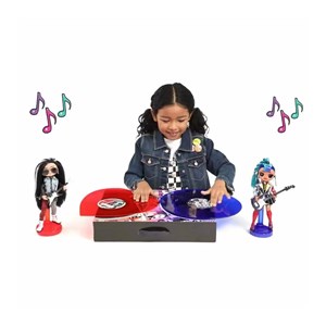 عروسک 2 تایی ال او ال سورپرایز LOL Surprise سری OMG Remix مدل Rocker Boi و Punk Grrrl_اسباب بازی