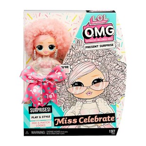 عروسک ال او ال سورپرایز LOL Surprise سری OMG Present Surprise مدل Miss Celebrate_اسباب بازی