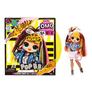 عروسک ال او ال سورپرایز LOL Surprise سری OMG Remix مدل LOL Surprise O.M.G. Remix Pop B.B. Fashion Doll - 25 Surprises with Music_اسباب بازی