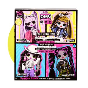 عروسک ال او ال سورپرایز LOL Surprise سری OMG Remix مدل LOL Surprise O.M.G. Remix Pop B.B. Fashion Doll - 25 Surprises with Music_اسباب بازی
