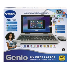 لپ تاپ هوشمند و موس کودک مدل Vtech - Genio - My First Laptop_اسباب بازی