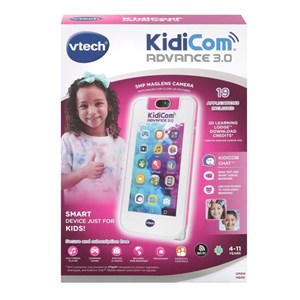 موبایل هوشمند صورتی کودک مدل Vtech - Kidi Com - Pink Advance 3.0_اسباب بازی