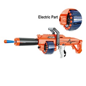 تفنگ اسباب بازی مسلسل رگباری دسته دار Future مدل G10 Epic Rage Electric_اسباب بازی