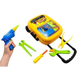 اسباب بازی ابزار چمدان چرخ دار درج توی Dorj Toy