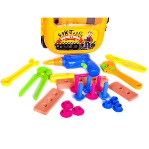 اسباب بازی ابزار چمدان چرخ دار درج توی Dorj Toy