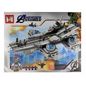 لگو مارول ناو سفینه بزرگ شیلد اونجرز 778 تکه مدل Hero Spaceship Assemblies MG306_اسباب بازی
