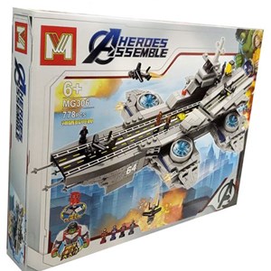 لگو مارول ناو سفینه بزرگ شیلد اونجرز 778 تکه مدل Hero Spaceship Assemblies MG306_اسباب بازی