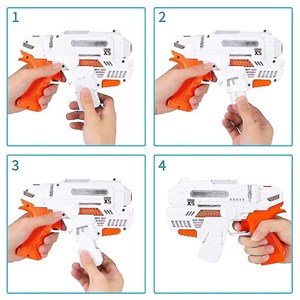 تفنگ اسباب بازی حباب ساز موزیکال مدل Bubble Gun_اسباب بازی