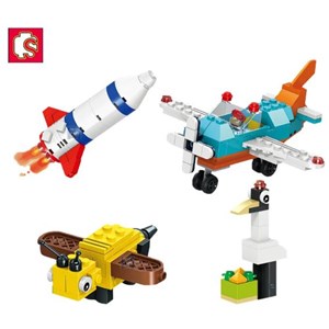 لگو کلاسیک خلاقیت 854 تکه مدل Sembo 101402 Large Creative Brick Box_اسباب بازی