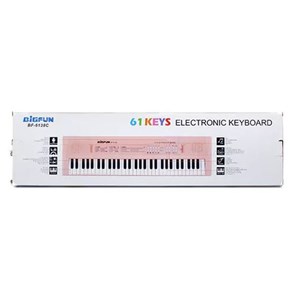 اسباب بازی کیبورد الکترونیکی میکروفون دار بزرگ بیگفان BIGFUN مدل BF-6138C_اسباب بازی