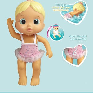 عروسک دختر شناگر 33 سانتی متری Swimming Doll -اسباب بازی