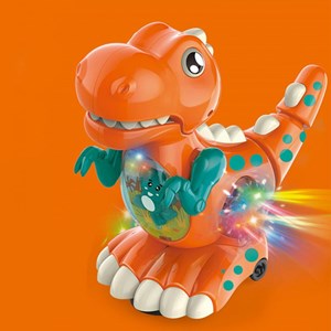 اسباب بازی موزیکال دایناسور مدل تیرانوسوروس Dinosaur Figurine Tyrannosaurus Model_اسباب بازی