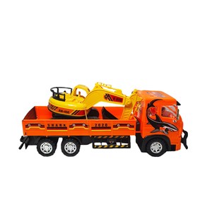 اسباب بازی کامیون حمل بیل مکانیکی درج توی Dorj Toy