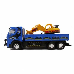 اسباب بازی کامیون حمل بیل مکانیکی درج توی Dorj Toy