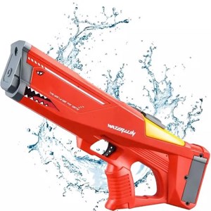 تفنگ اسباب بازی آب پاش شارژی طرح کوسه مدل Shark Electric Water Gun Automatic_اسباب بازی