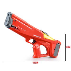 تفنگ اسباب بازی آب پاش شارژی طرح کوسه مدل Shark Electric Water Gun Automatic_اسباب بازی