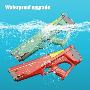تفنگ اسباب بازی آب پاش شارژی طرح کوسه مدل Shark Electric Water Gun Automatic_اسباب بازی