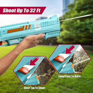 تفنگ اسباب بازی آب پاش بزرگ شارژی مدل Electric Water Gun Automatic_اسباب بازی